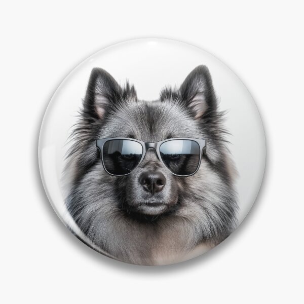 Item preview, Funny cool Keeshond Dog wearing sunglasses designed and sold by LazyOwlStore.