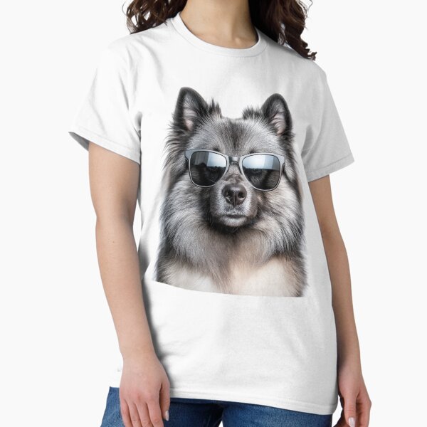 Item preview, Funny cool Keeshond Dog wearing sunglasses designed and sold by LazyOwlStore.