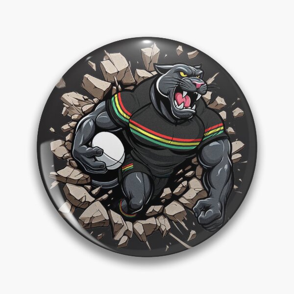 Item preview, Penrith Panthers Smash Through designed and sold by musclestache.