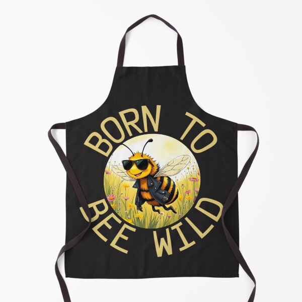 Item preview, BORN TO BEE WILD T-SHIRT designed and sold by KreativKulture.