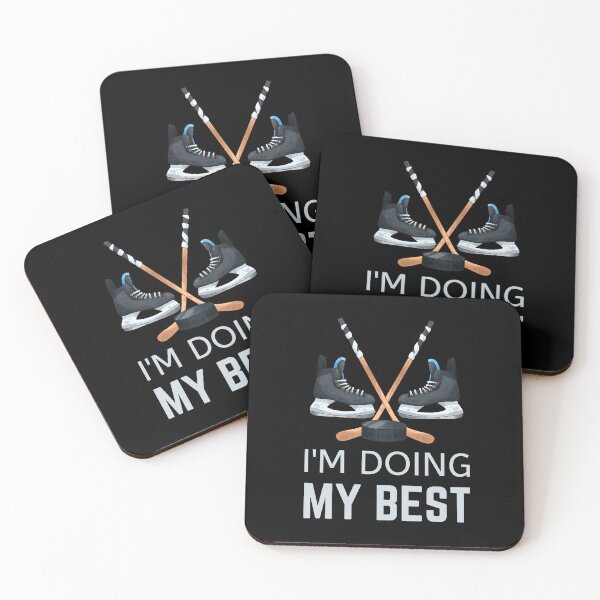 Item preview, I'm Doing My Best Hockey, Ice Hockey Fun Club, funny ice hockey when hockey is life designed and sold by KlaraMacinka.