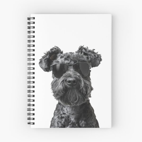 Item preview, Funny cool Kerry Blue Terrier Dog wearing sunglasses designed and sold by LazyOwlStore.