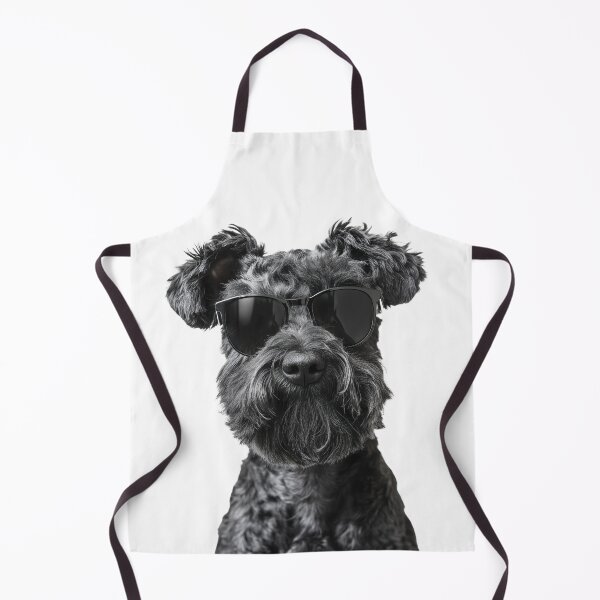 Item preview, Funny cool Kerry Blue Terrier Dog wearing sunglasses designed and sold by LazyOwlStore.