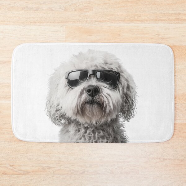 Item preview, Funny cool Komondor Dog wearing sunglasses designed and sold by LazyOwlStore.