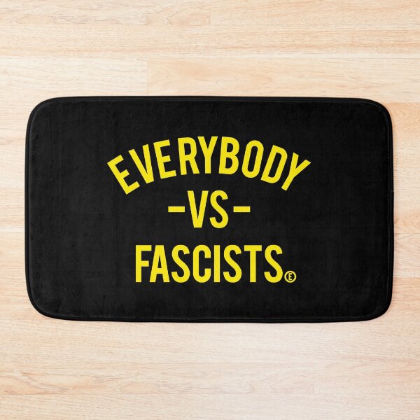 Item preview, Everybody VS Fascists (circle E for equality) yellow designed and sold by Thelittlelord.