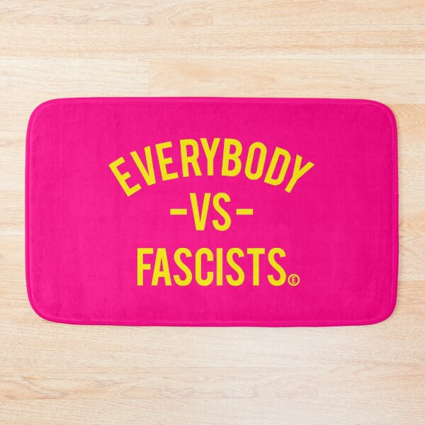 Item preview, Copy of Everybody VS Fascists (circle E for equality) yellow designed and sold by Thelittlelord.