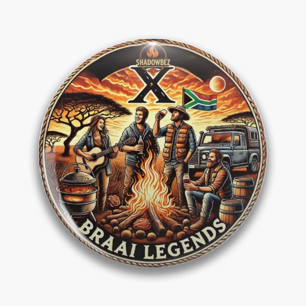 Item preview, Braai Legends Campfire Scene designed and sold by Shadowbez.