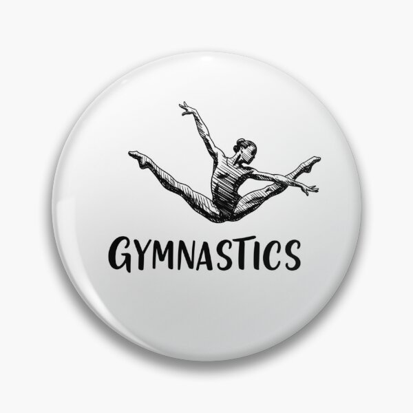 Item preview, Elegant Gymnastics Silhouette – Dynamic and Artistic Athlete Design designed and sold by Colorful-Garden.