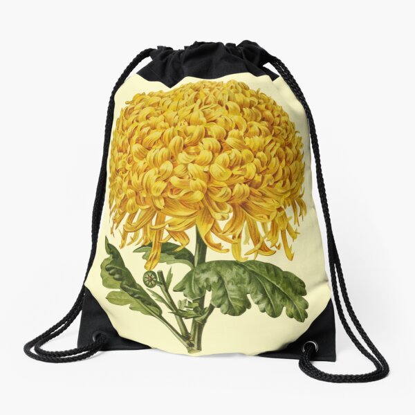 Item preview, Bright Yellow Chrysanthemum Flower  designed and sold by IrisAndIvy.