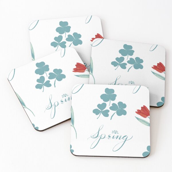 Item preview, Hand-drawn spring flower seamless seasonal pattern designed and sold by Ammi77.