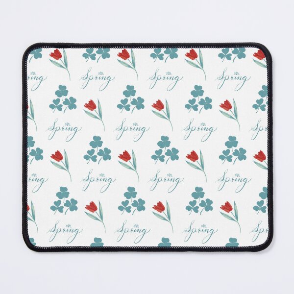 Item preview, Hand-drawn spring flower seamless seasonal pattern designed and sold by Ammi77.
