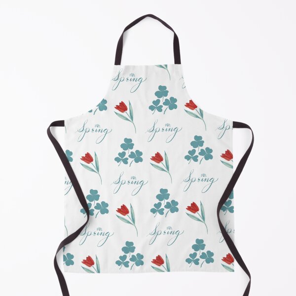 Item preview, Hand-drawn spring flower seamless seasonal pattern designed and sold by Ammi77.