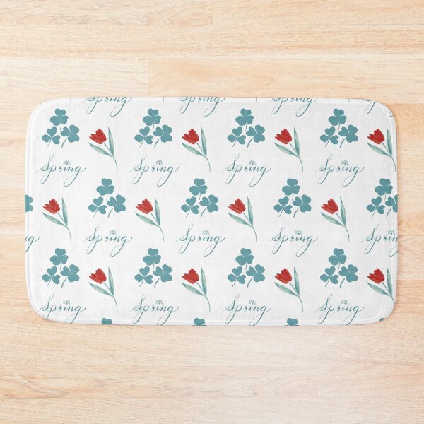 Item preview, Hand-drawn spring flower seamless seasonal pattern designed and sold by Ammi77.