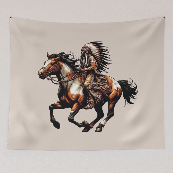 Item preview, Native American Sitting Bull designed and sold by Myra365Art.
