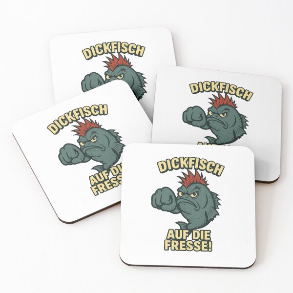 Item preview, Fat fish with fist and the words "Up in the face!" designed and sold by DickfischWear.