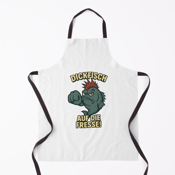 Item preview, Fat fish with fist and the words "Up in the face!" designed and sold by DickfischWear.