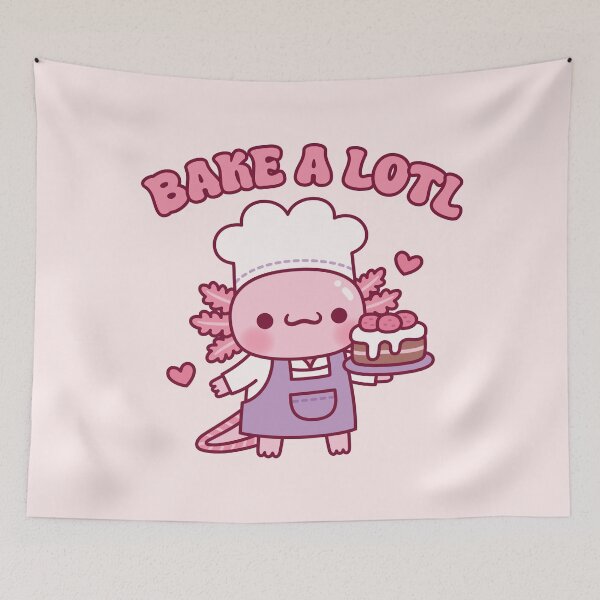 Item preview, Cute Bake A Lotl Like The Axolotl Baker Funny designed and sold by rustydoodle.