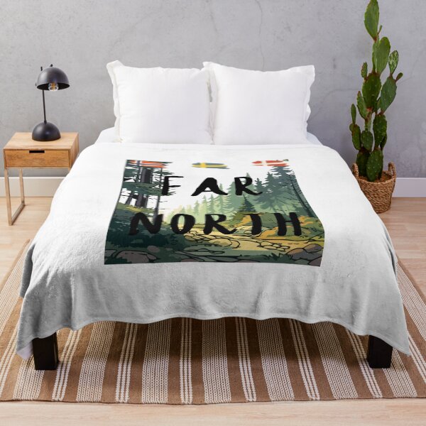 Item preview, Far North motif, travel mood for Nordic countries designed and sold by Surreal-State.
