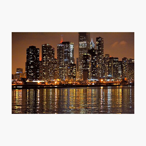 Chicago Lights Photographic Print