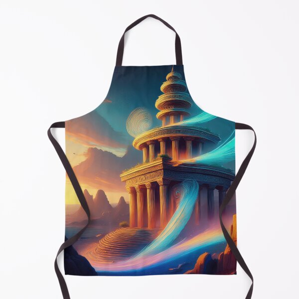Item preview, Forgotten Temple of the Sacred Winds – Mystical & Spiritual Art designed and sold by HighestMind_888.