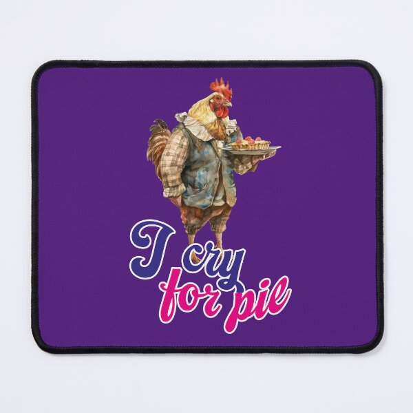 Item preview, funny rooster with cake designed and sold by Mauswohn.