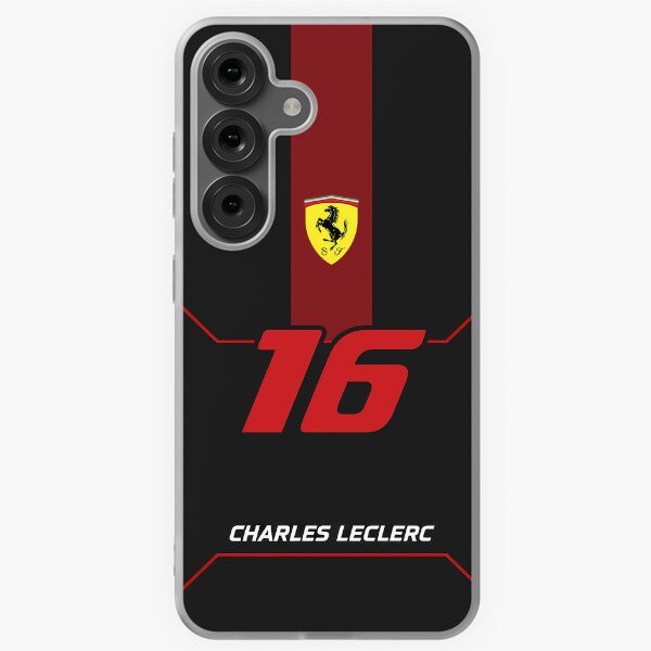 Item preview, Charles Leclerc 2025 F1 Art - #16 Red & Black Design Driver Tribute & Motorsport Design designed and sold by Studio F1Grid.