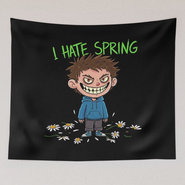 Item preview, I hate spring designed and sold by BurmaArtProject.