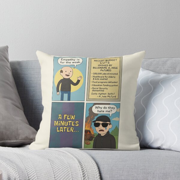 Item preview, "Why Do They Hate Me?" – Billionaire Satire Comic designed and sold by StudioX27.