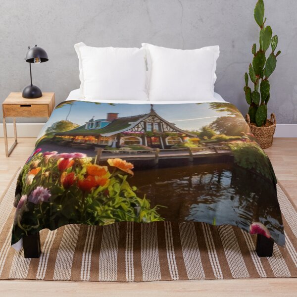 Item preview, Magical Evenings at a Canal-Side Dutch Restaurant designed and sold by BlareBlare.