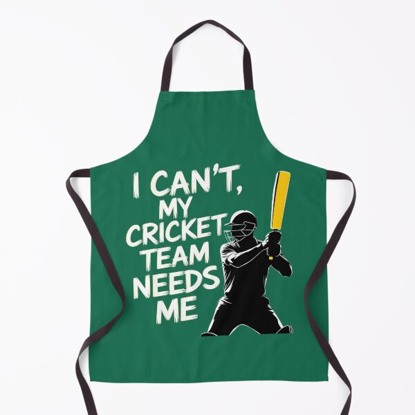 Item preview, I Can’t, My Cricket Team Needs Me – Funny Cricket Lover Design designed and sold by Jollys-ArtShop.