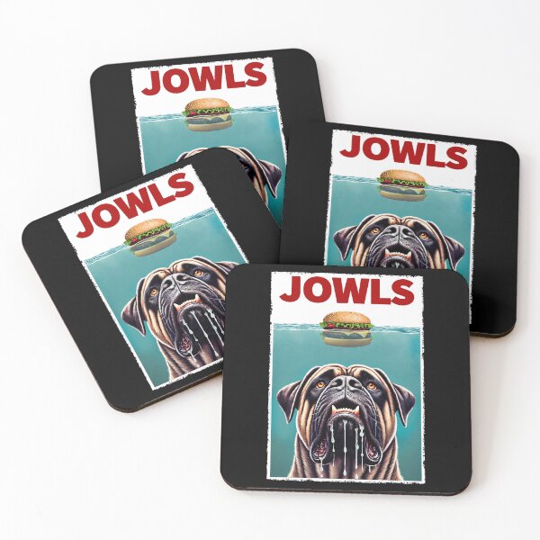 Item preview, Funny English Mastiff and Hamburger Parody Jowls Dog Lover designed and sold by Kimberley King Art  King Art.
