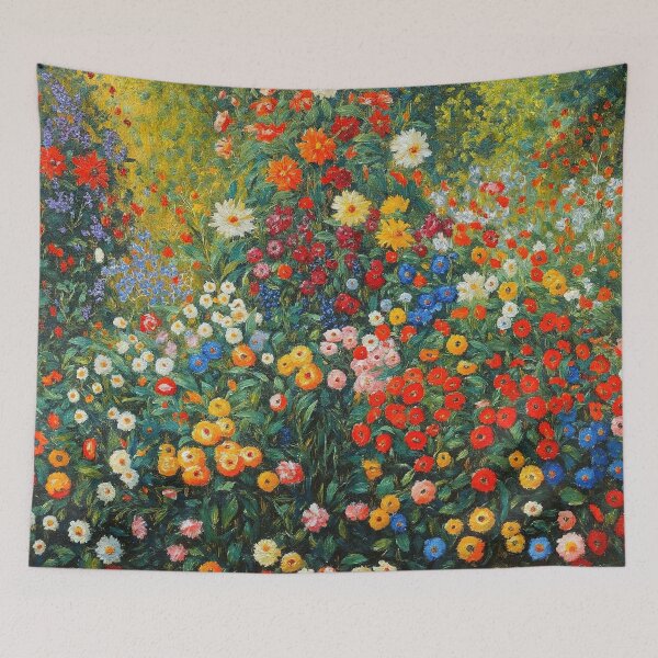 Item preview, Gustav Klimt - Flower Garden designed and sold by maniacfitness.