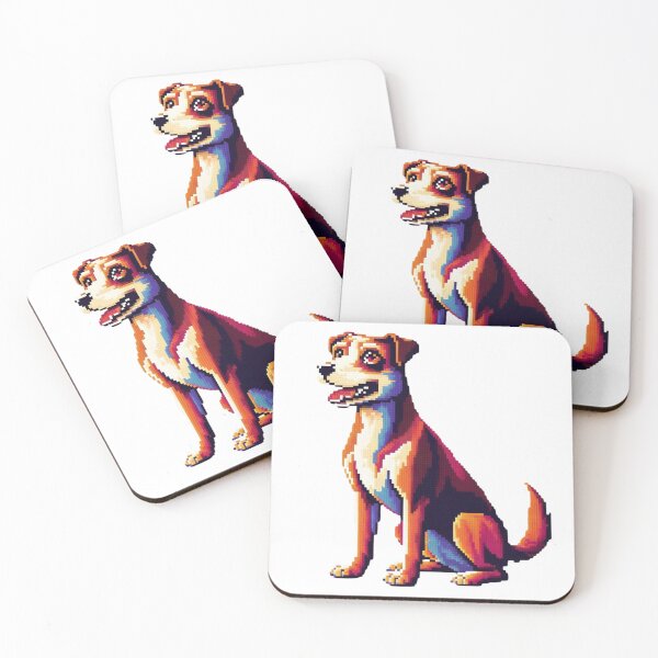 Item preview, Pixel Art Dog - Retro 8-Bit Style designed and sold by WeirdSketcher.