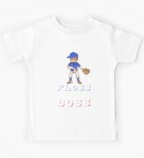 Floss Like a Boss pholder1 Baseball Pitcher 4th of July Flossing Retro Vintage American Swish Move Backpack Kid Dancing Floss dance Kids Tee