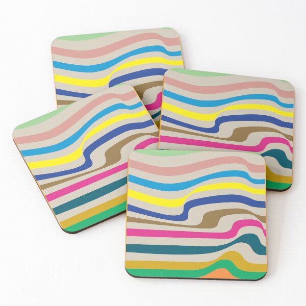 Item preview, Colorful Line Art Design wall Art designed and sold by Artist300DPI.