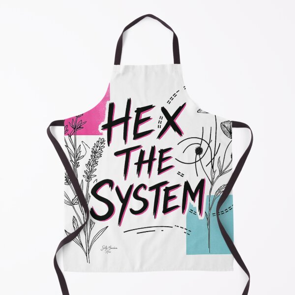 Item preview, Hex the System – Digital Rebellion Bloom designed and sold by SALTYMTNHIVE.