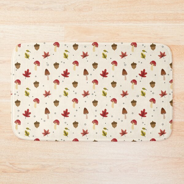 Item preview, Autumn Seamless Pattern with Leaves designed and sold by Tanatvee.