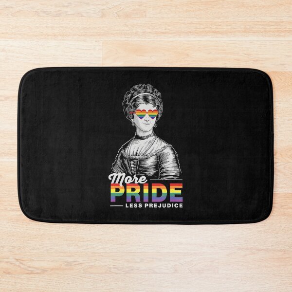 Item preview, More Pride Less Prejudice Gay Pride Rainbow Flag LGBTQ Ally designed and sold by lidanmasi.