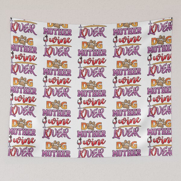 Item preview, Dog Mother Wine Lover Gift Mom'S Women Grandma designed and sold by itsagrind.