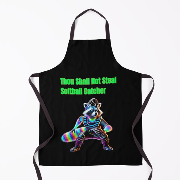 Item preview, Thou Shall Not Steal Softball Catcher designed and sold by TrendsLook.