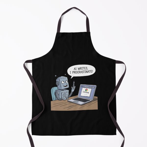 Item preview, AI Writes, I Procrastinate! designed and sold by mirciashop.