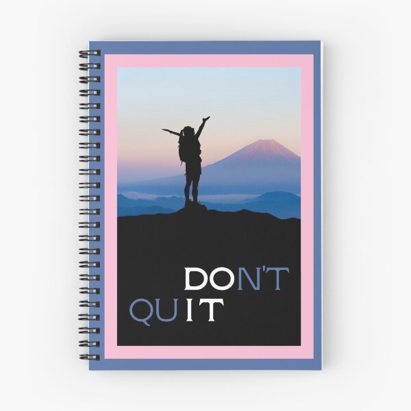 Item preview, Don't Quit Motivational Quote designed and sold by kaavishehsas.
