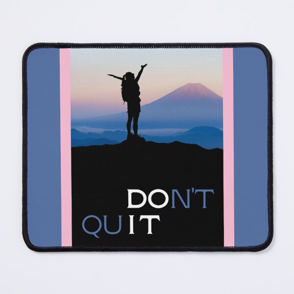 Item preview, Don't Quit Motivational Quote designed and sold by kaavishehsas.
