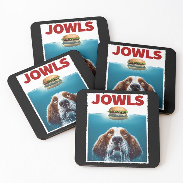 Item preview, Funny English Setter and Hamburger Parody Jowls Dog Lover designed and sold by Kimberley King Art  King Art.