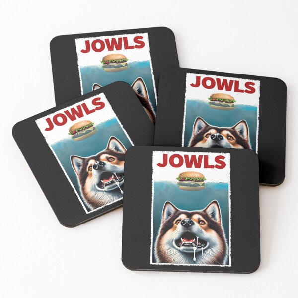 Item preview, Funny Finnish Lapphund and Hamburger Parody Jowls Dog Lover designed and sold by Kimberley King Art  King Art.