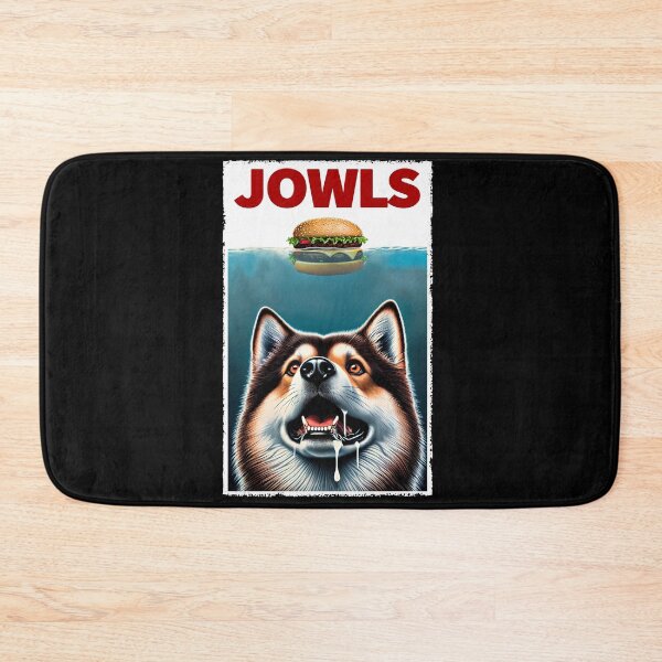 Item preview, Funny Finnish Lapphund and Hamburger Parody Jowls Dog Lover designed and sold by Kimberley King Art  King Art.
