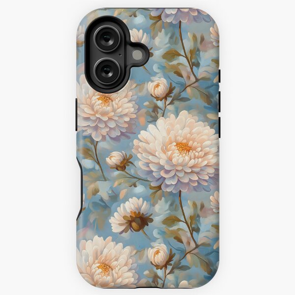Item preview, Chrysanthemum Flower Spring Botanical Pattern designed and sold by WildGem.