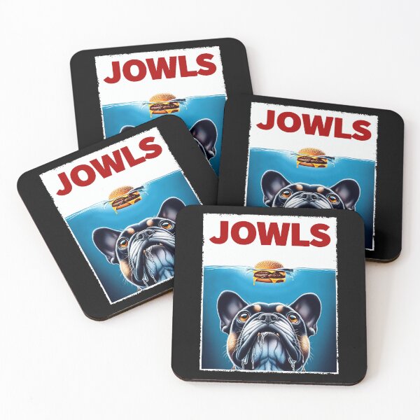 Item preview, Funny French Bulldog and Hamburger Parody Jowls Dog Lover designed and sold by Kimberley King Art  King Art.