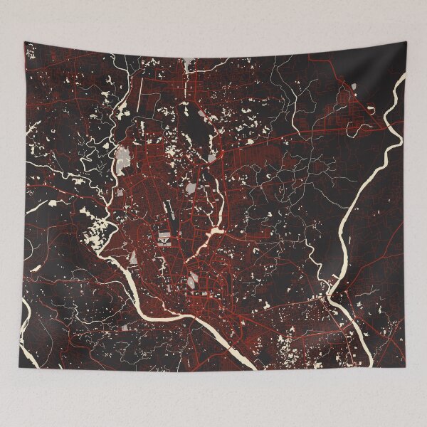 Item preview, Dhaka City Map of Bangladesh - Vector designed and sold by deMAP.