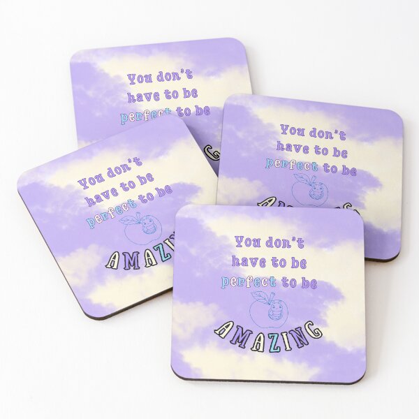 Item preview, You Don’t Have to Be Perfect to Be Amazing designed and sold by MagicContOasis.